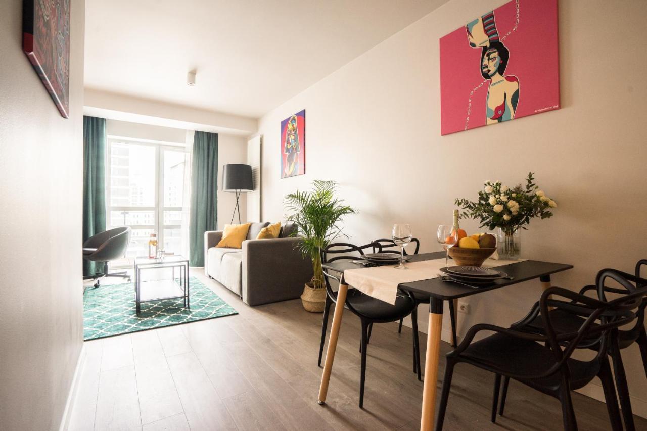 Oomph Warsaw Central Luxurious Air-Conditioned Apartment With Balcony Extérieur photo